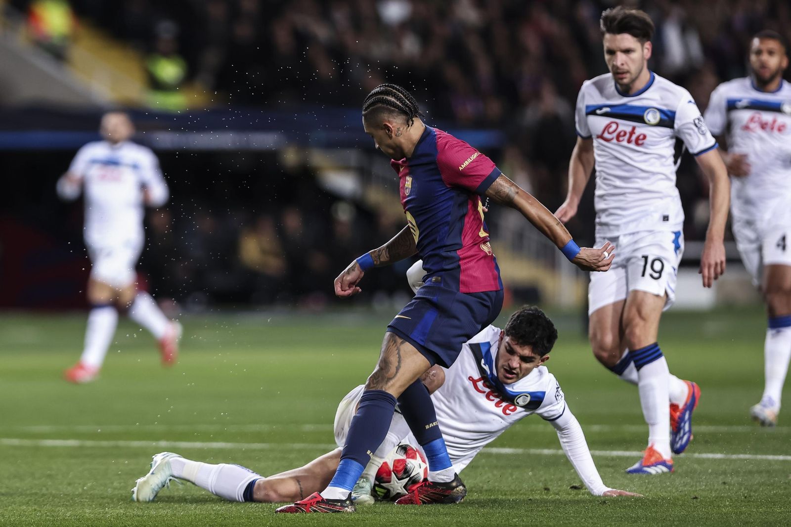 Las fotos del Barcelona - Atalanta