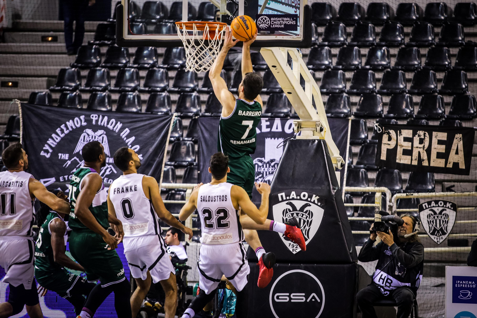 El PAOK - Unicaja, en fotos