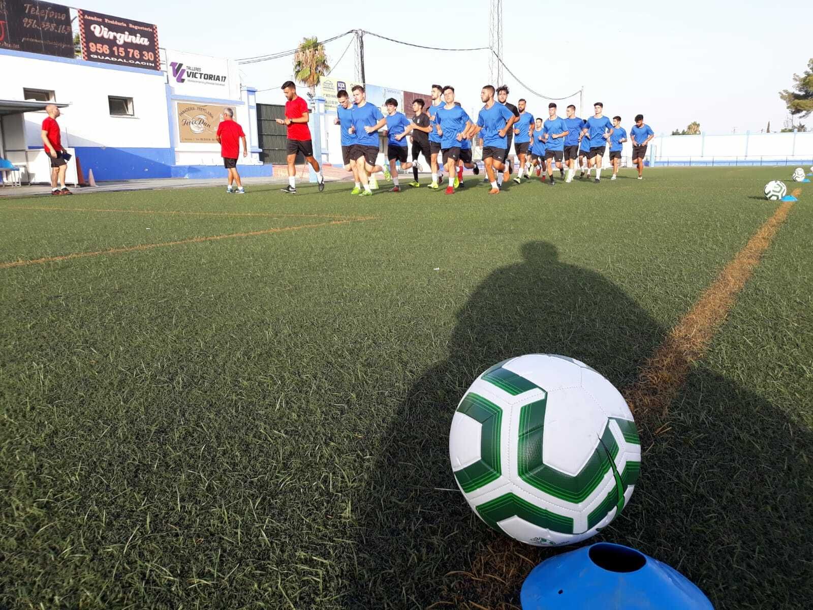 Los jugadores del Guadalcacín han iniciado la pretemporada.