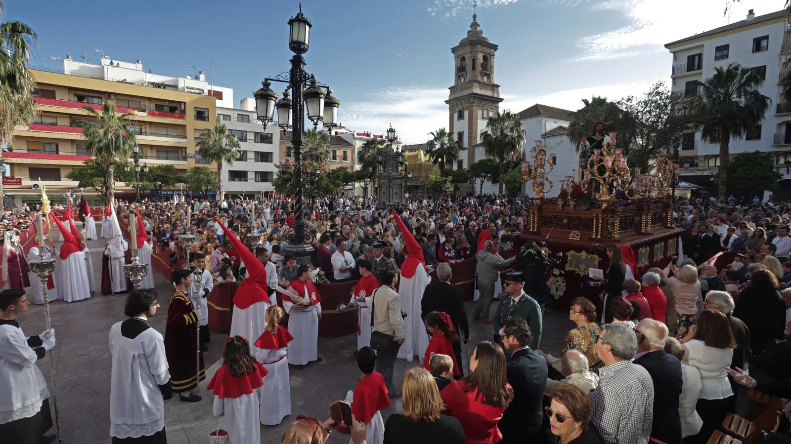 La Borriquita, en la Carrera Oficial de Algeciras de 2019.