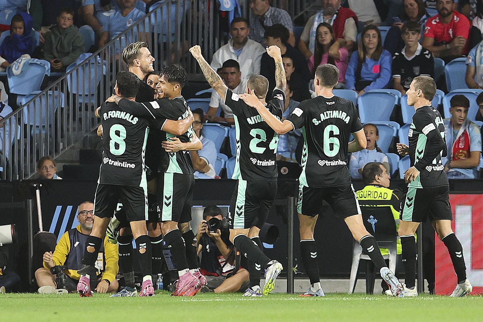Las fotos del Celta - Betis