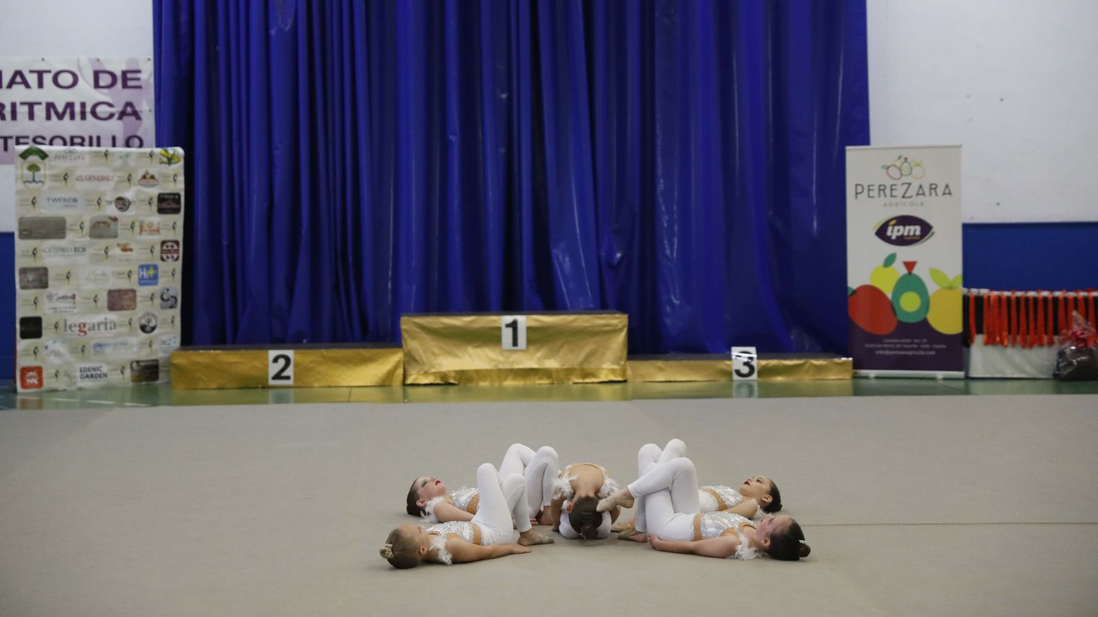 Torneo de gimnasia ritmica en el Tesorillo