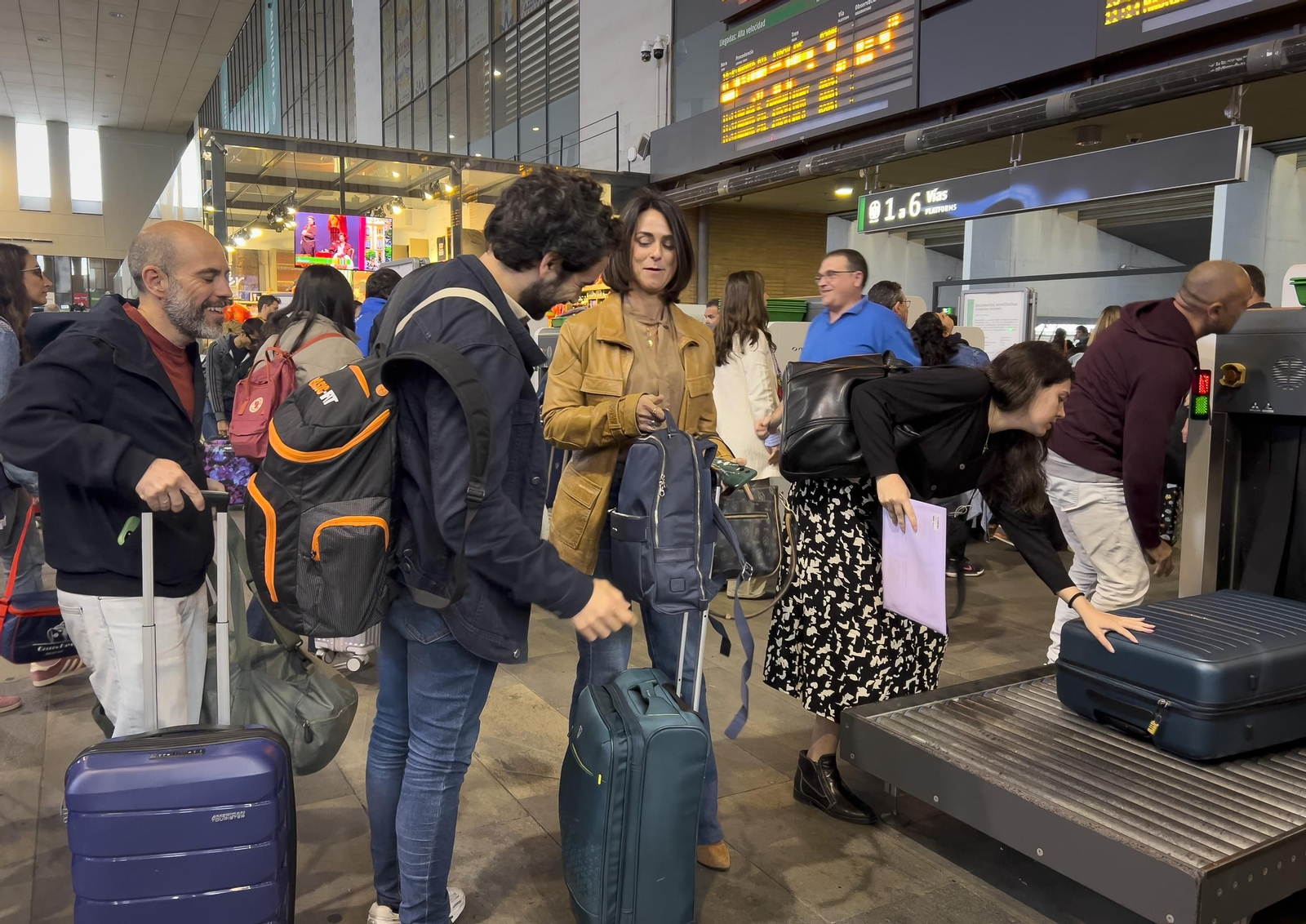 Las fotos de las incidencias en Santa Justa