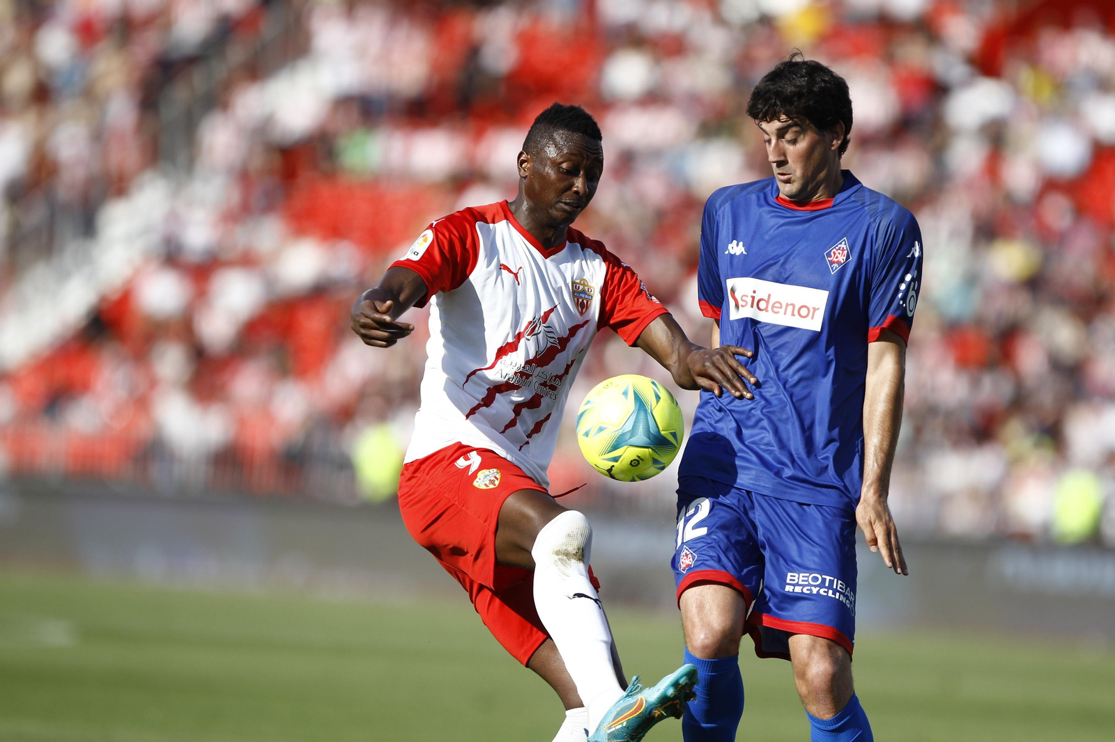Imágenes del partido U.D. Almería-S.D. Amorebieta