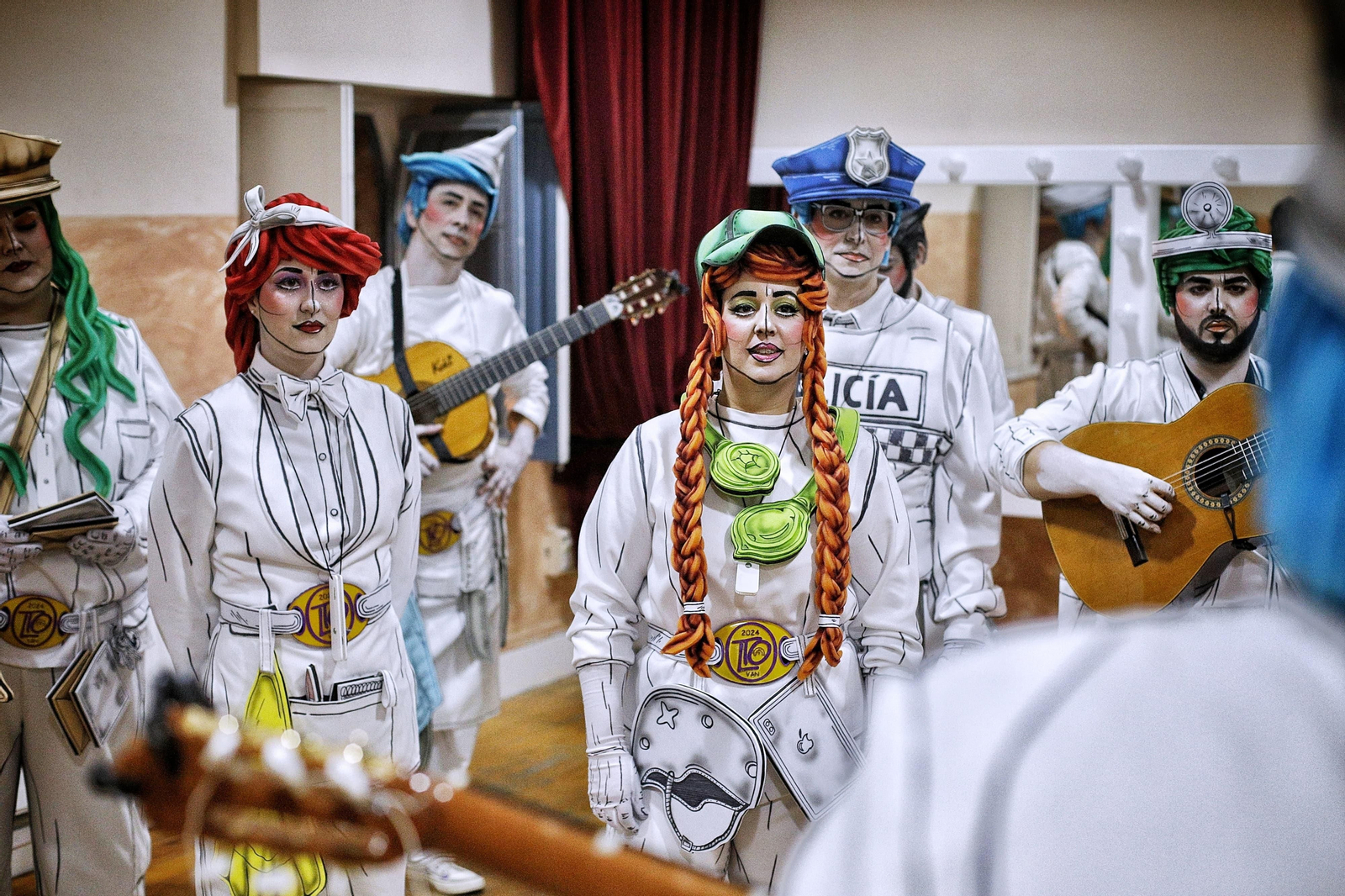 Comparsa 'La tinta obrera'