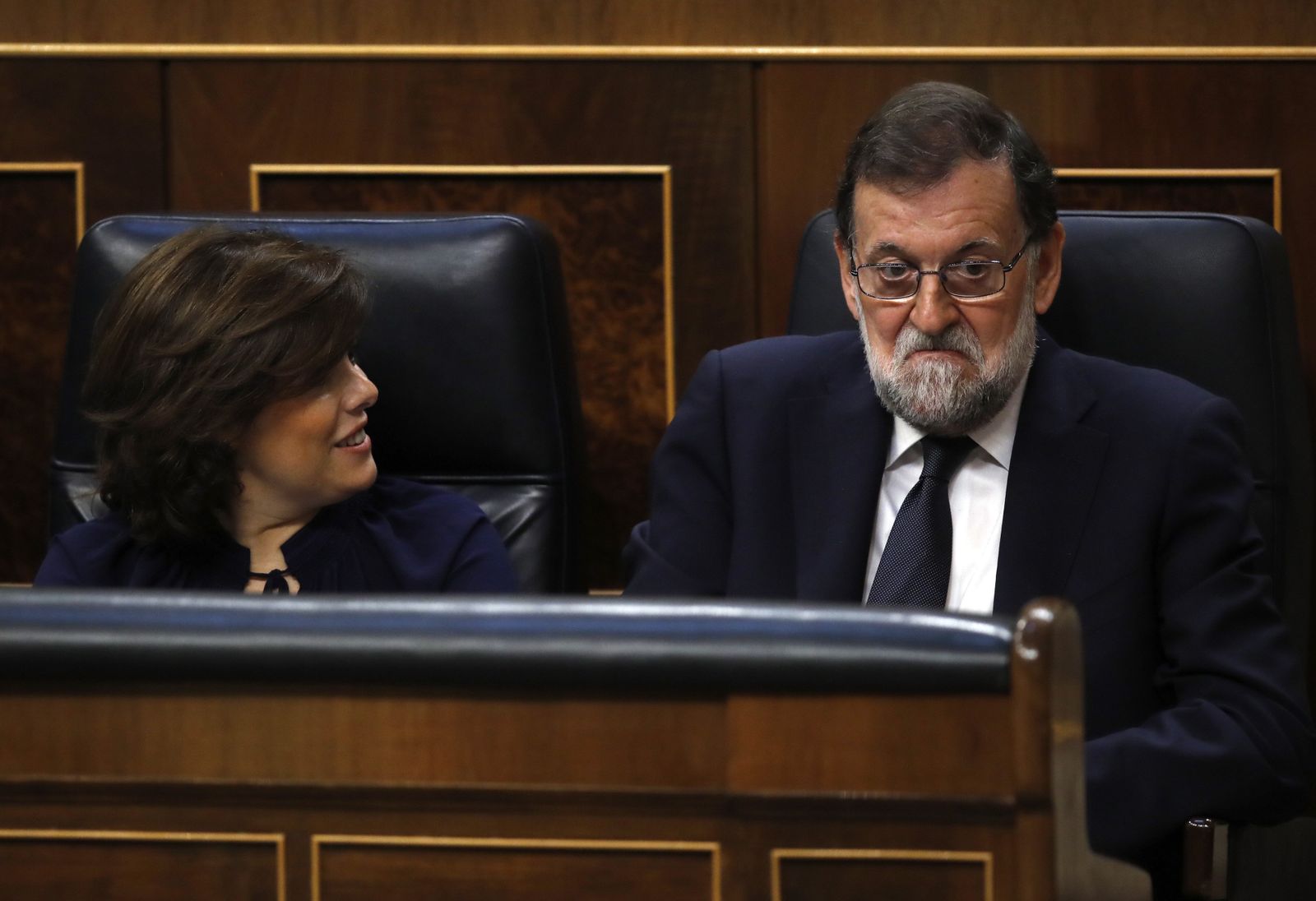 La moción de censura de Podemos contra Rajoy en imágenes