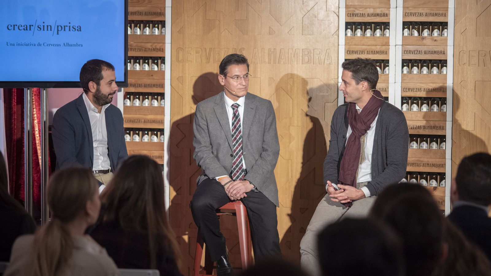 Presentación de 'El Bosque' en el Carmen de los Mártires