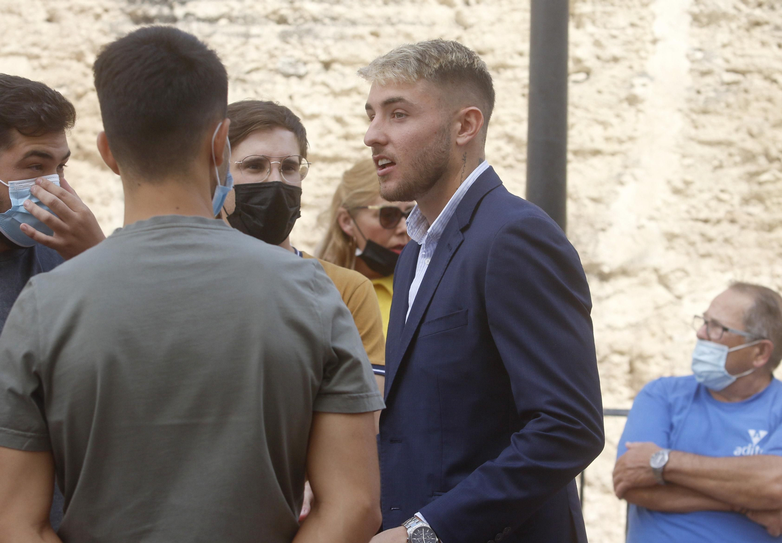 La presentación de Antonio Casas como jugador del Córdoba CF, en imágenes