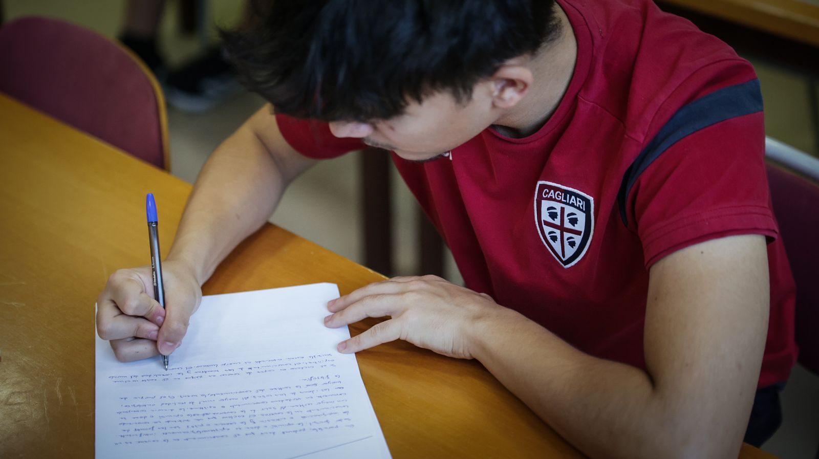 Imágenes de las pruebas de selectividad en el Campus de Jerez