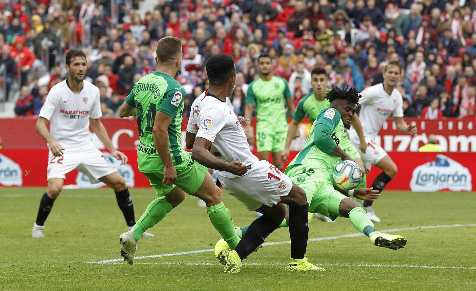 Las imágenes del Sevilla fc-Leganés
