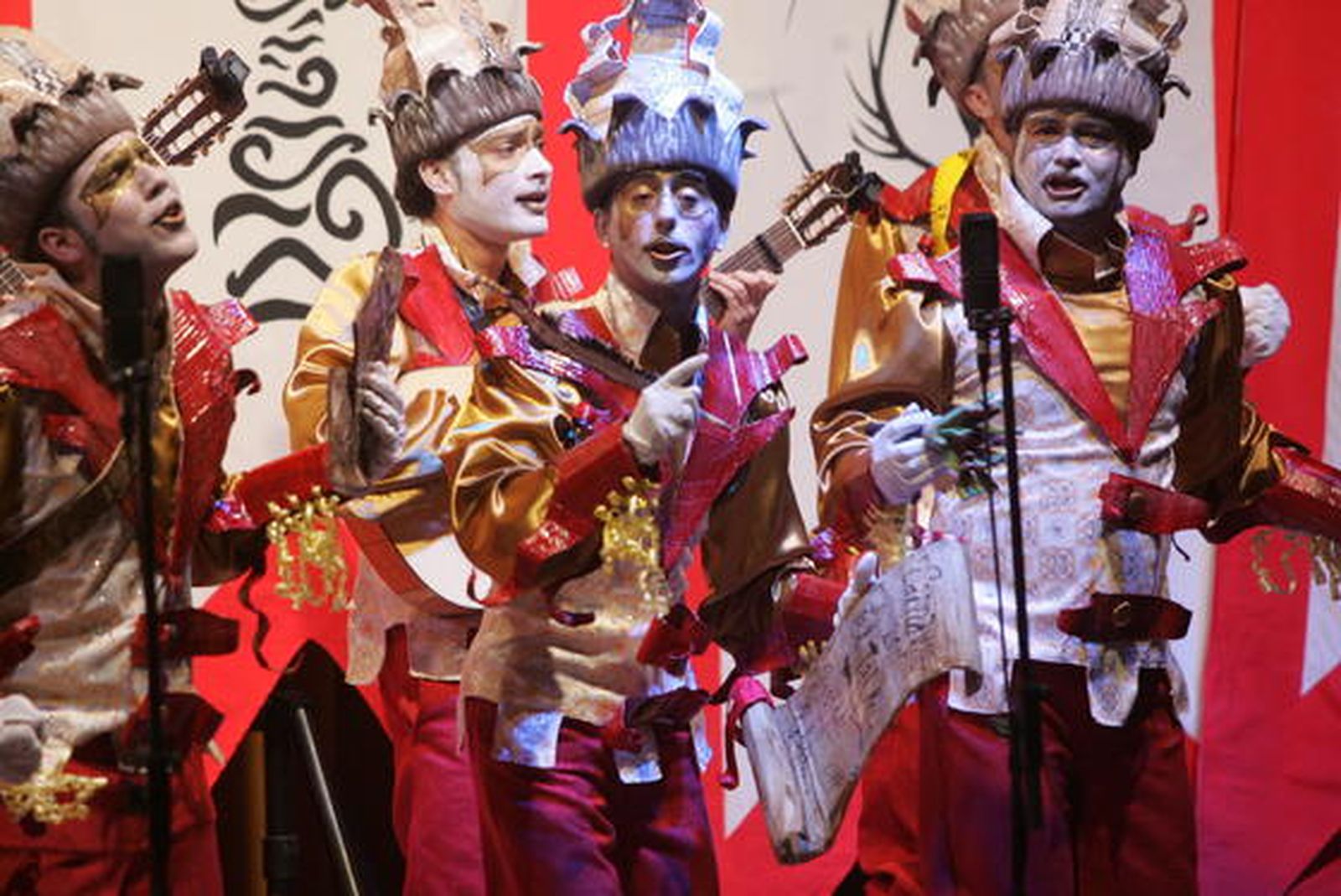 La agrupación 'El tablero'./Fotos:J.M.Quiñones

Foto: J.M.Q.