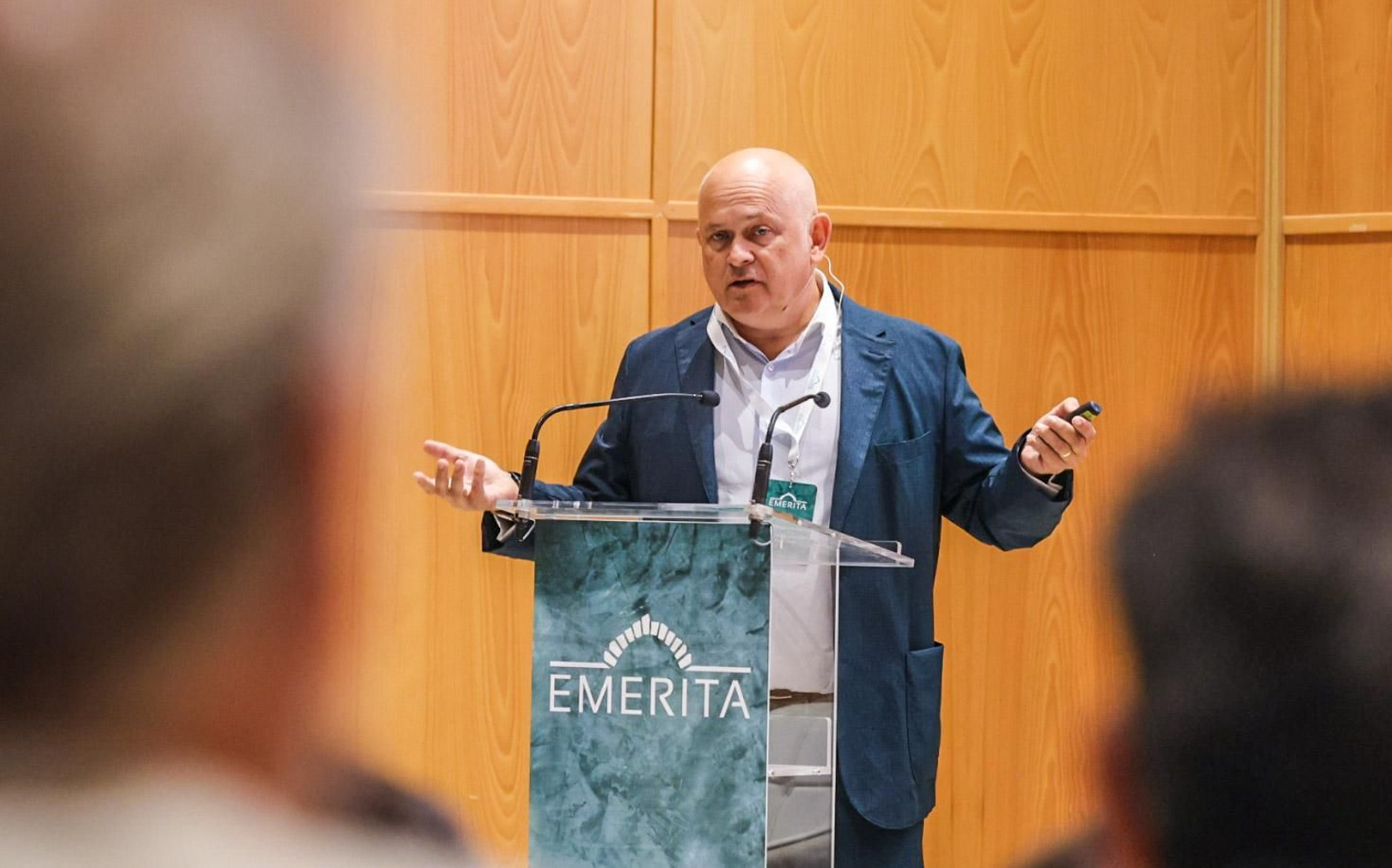 Imágenes de la presentación del proyecto de Emerita en la provincia