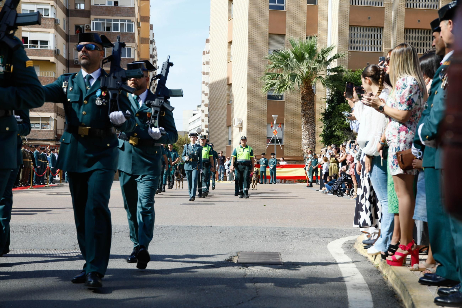 Los actos de la Guardia Civil en honor a la Virgen del Pilar, en imágenes