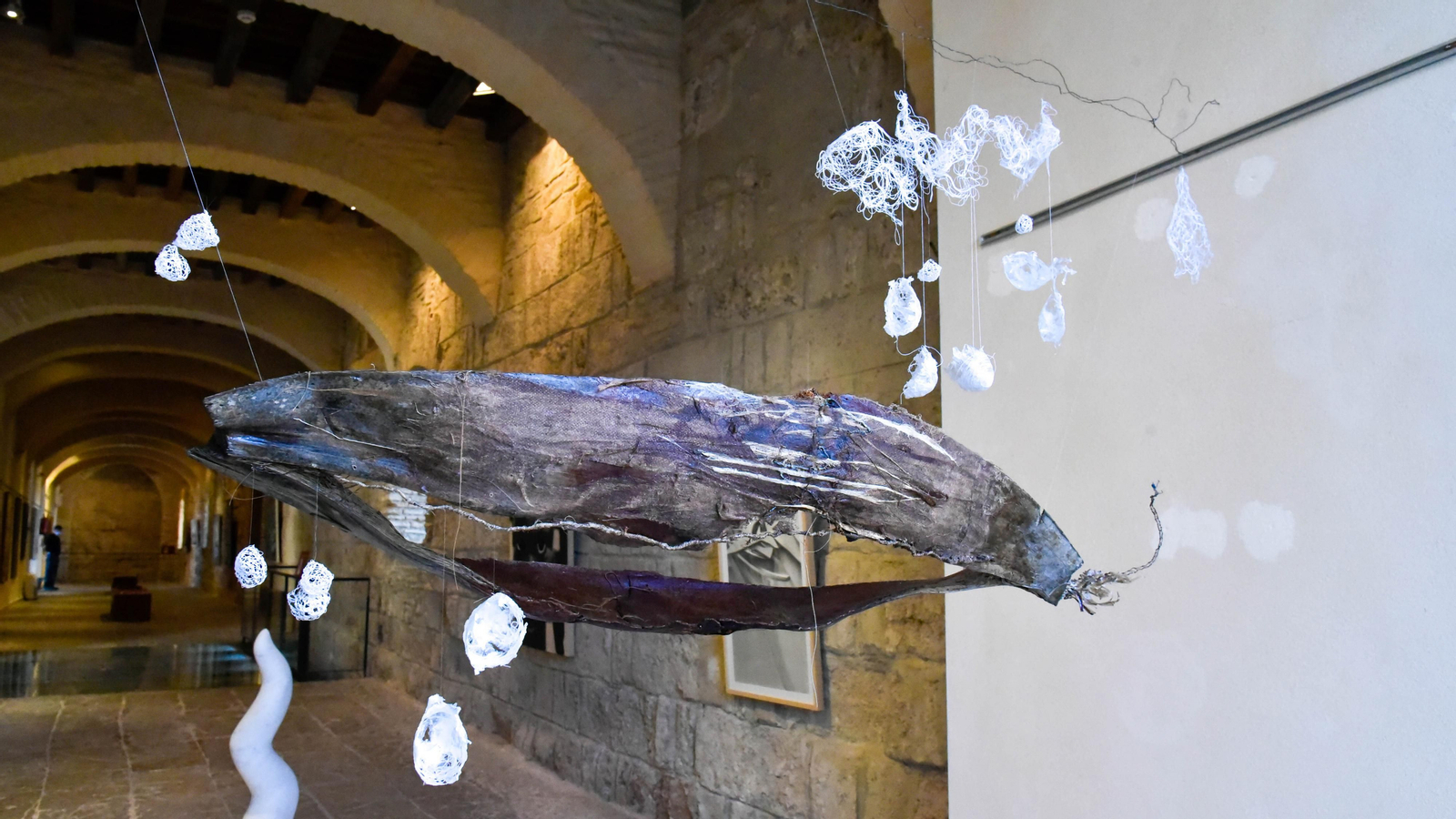 'Va a donde te lleve el viento', de Patricia Pittet. Exposición 'Éxodo'.