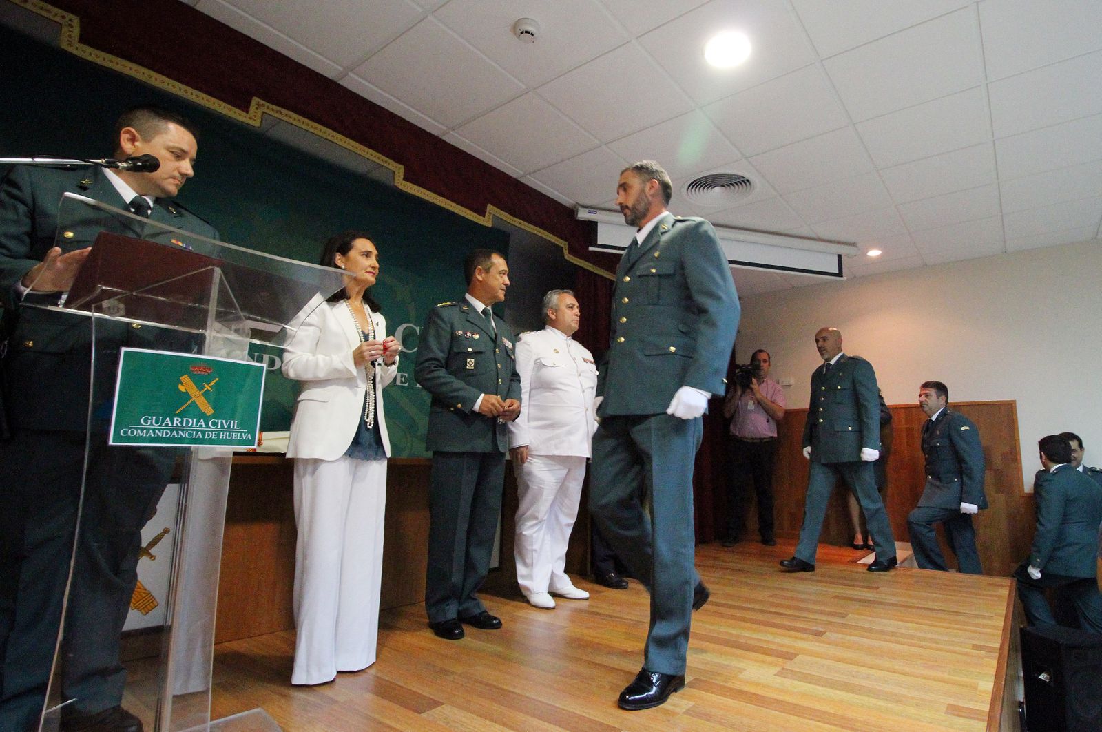 Imágenes del acto de celebración del 173 aniversario de la fundación de la Guardia Civil.