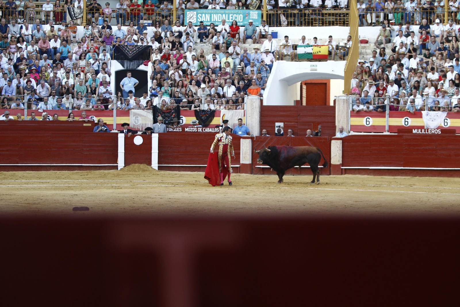 Las mejores imágenes de los toreros Fortes, Juan Ortega y David de Miranda en la Feria de Almería 2025