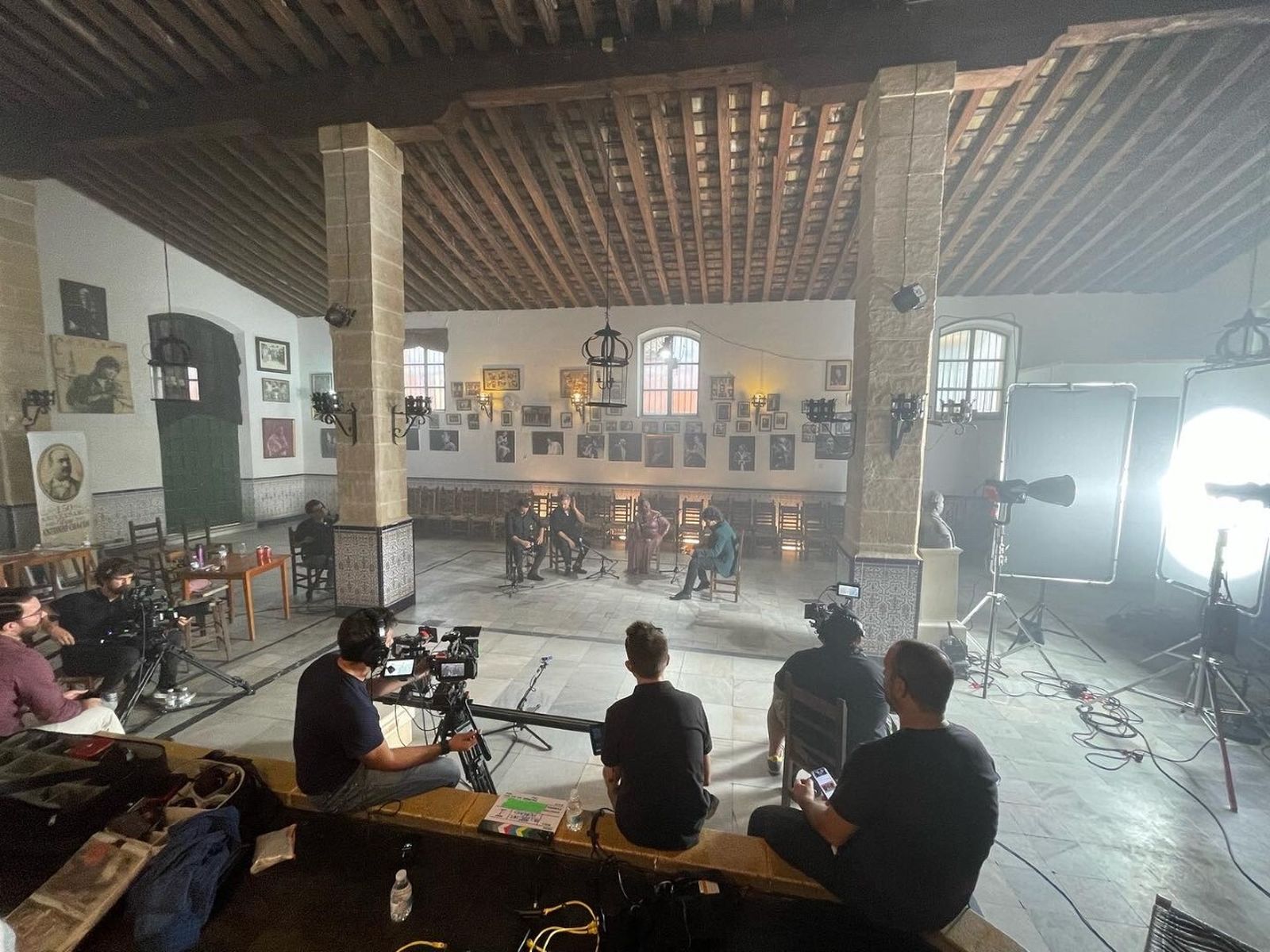 El Centro Cultural Flamenco Don Antonio Chacón, un plató de televisión