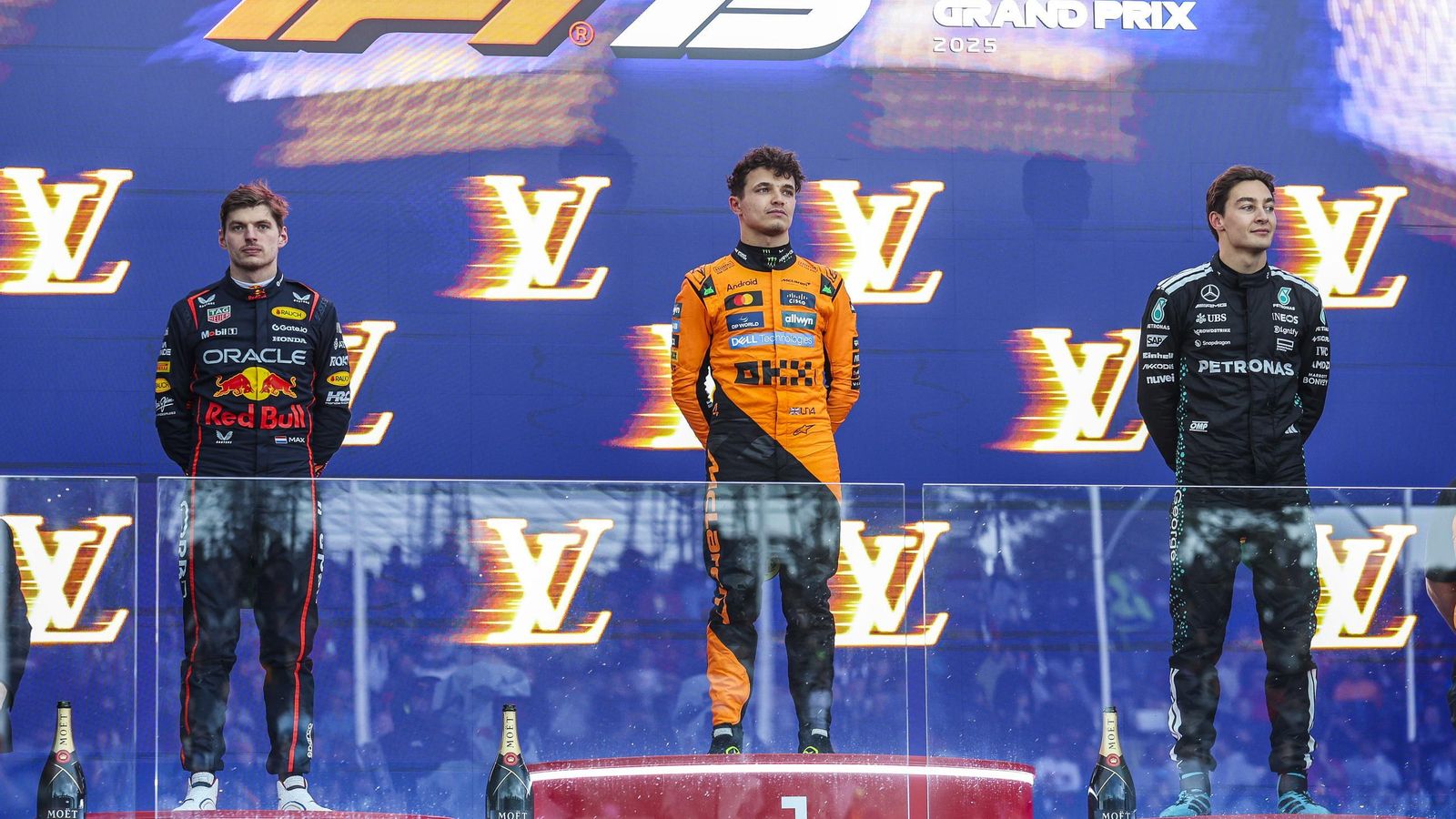 Los fotos del arranque de la Fórmula 1 en Melbourne