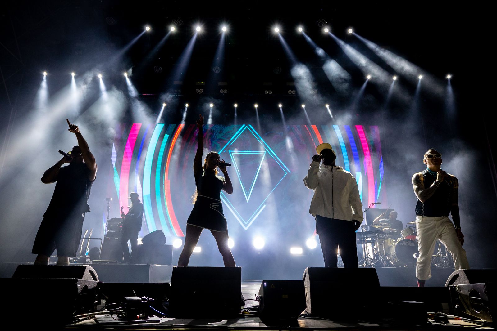 Búscate en el concierto de Black Eyed Peas en el Concert Music Festival en Chiclana