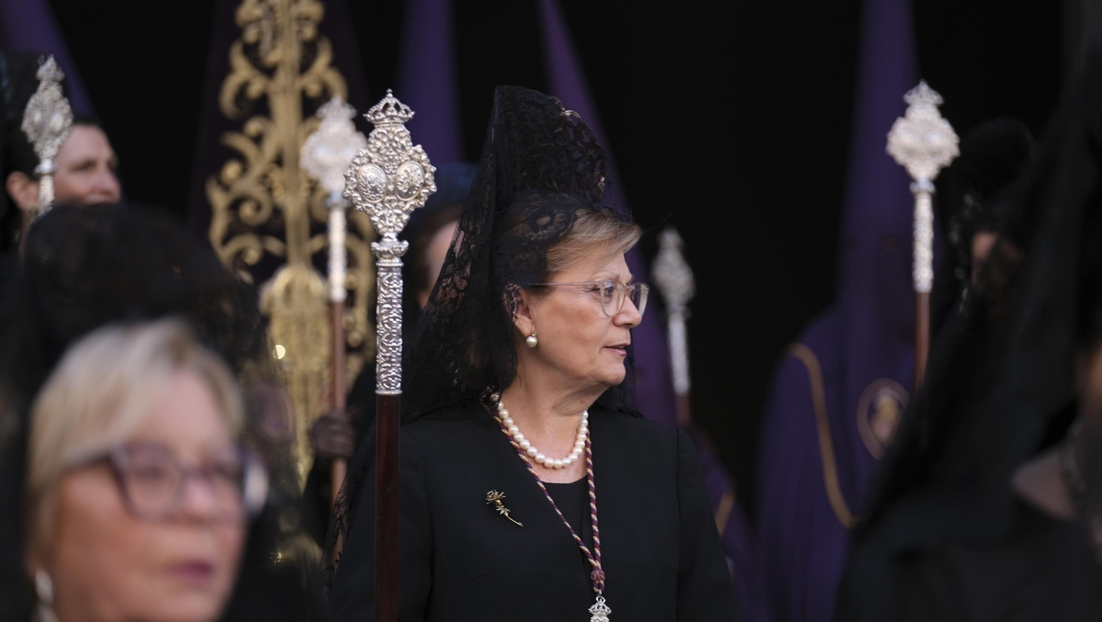 La procesión de Pasión en Almería, en imágenes