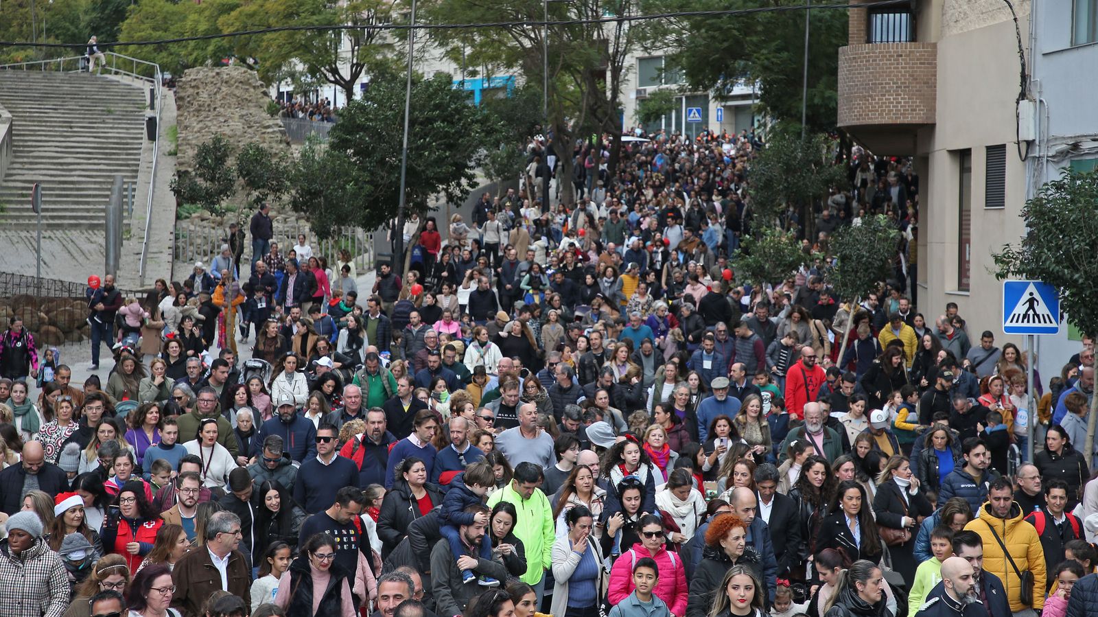 Fotos del arrastre de latas en Algeciras