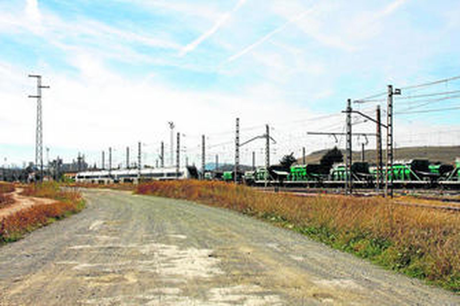 La estación de Bobadilla presenta en estos momentos este aspecto.