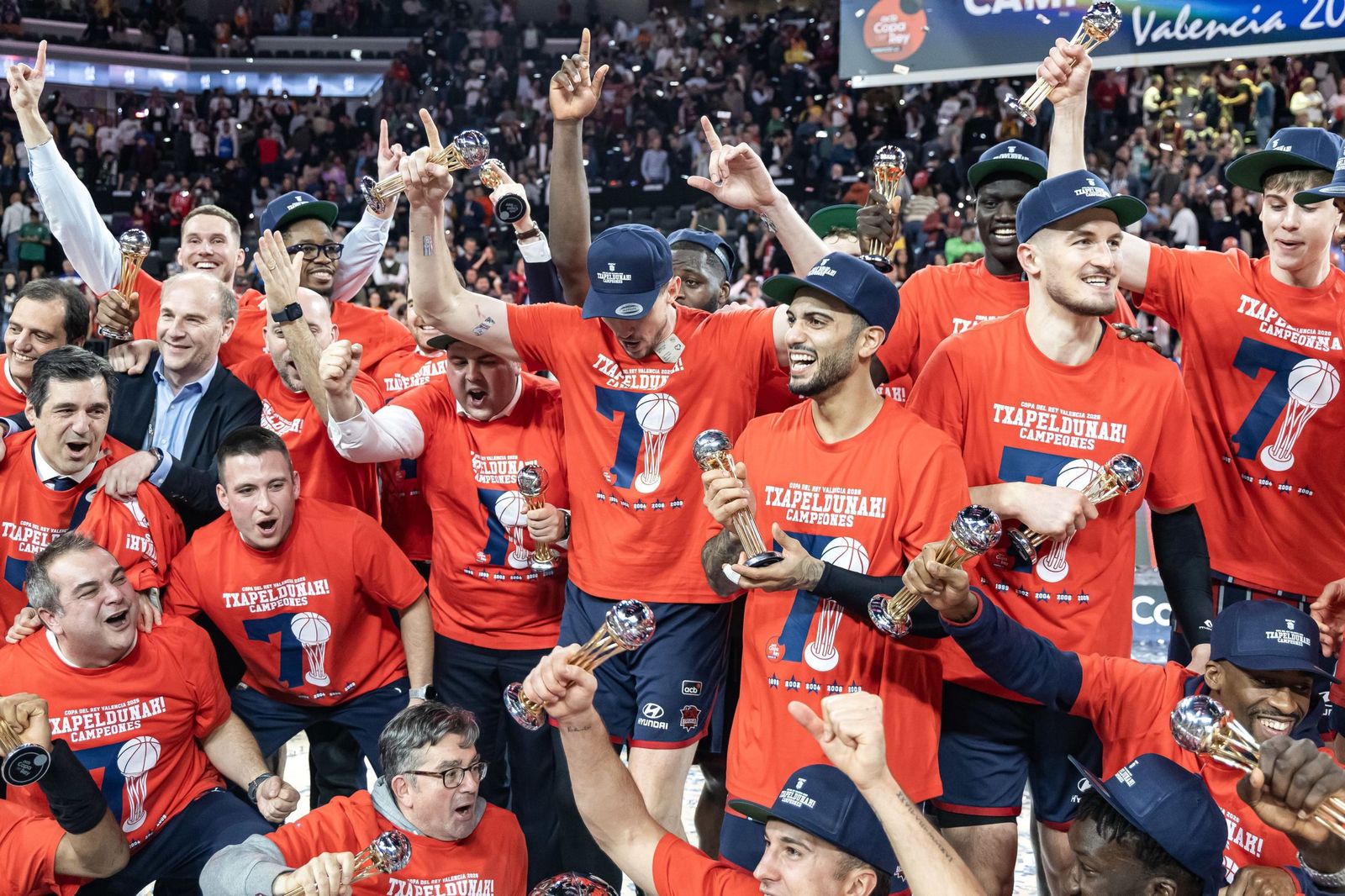 Las fotos de la final de la Copa del Rey de Baloncesto entre Real Madrid y Baskonia