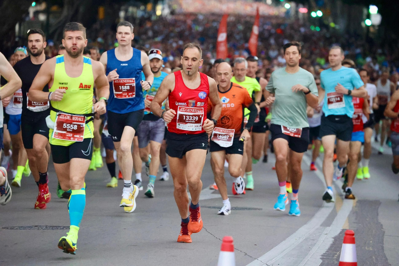 Las mejores fotos de la Maratón de Málaga 2024