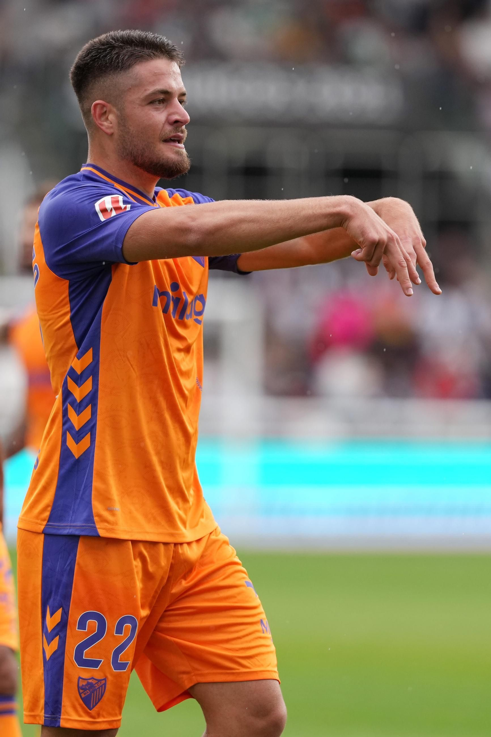 Las fotos del Burgos-Málaga CF