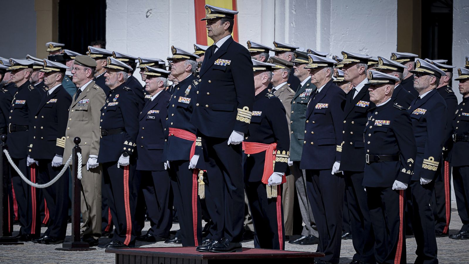 Las imágenes de la celebración del 489º Aniversario de la Infantería de Marina en Cádiz