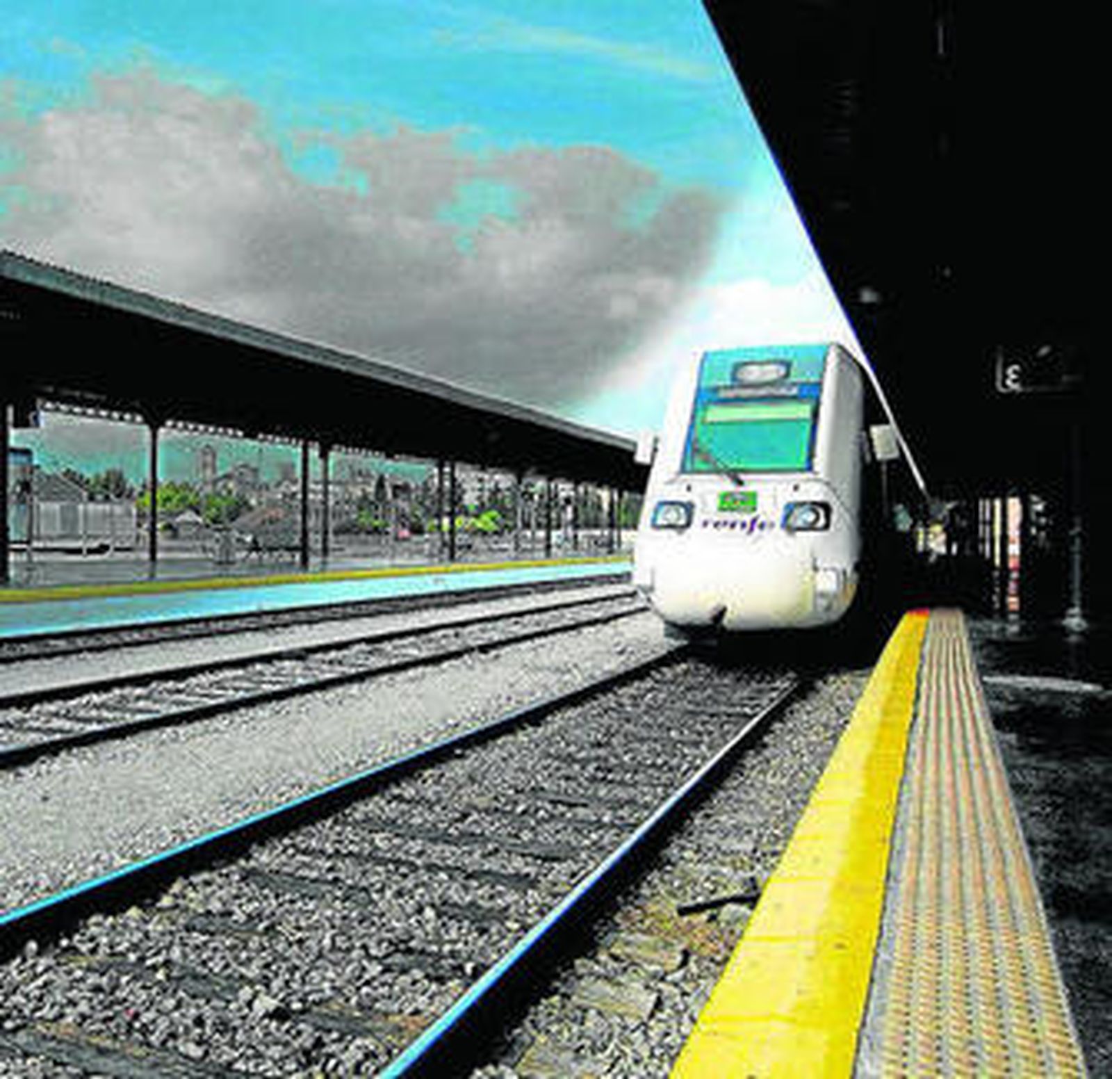 Estación de trenes de Granada.