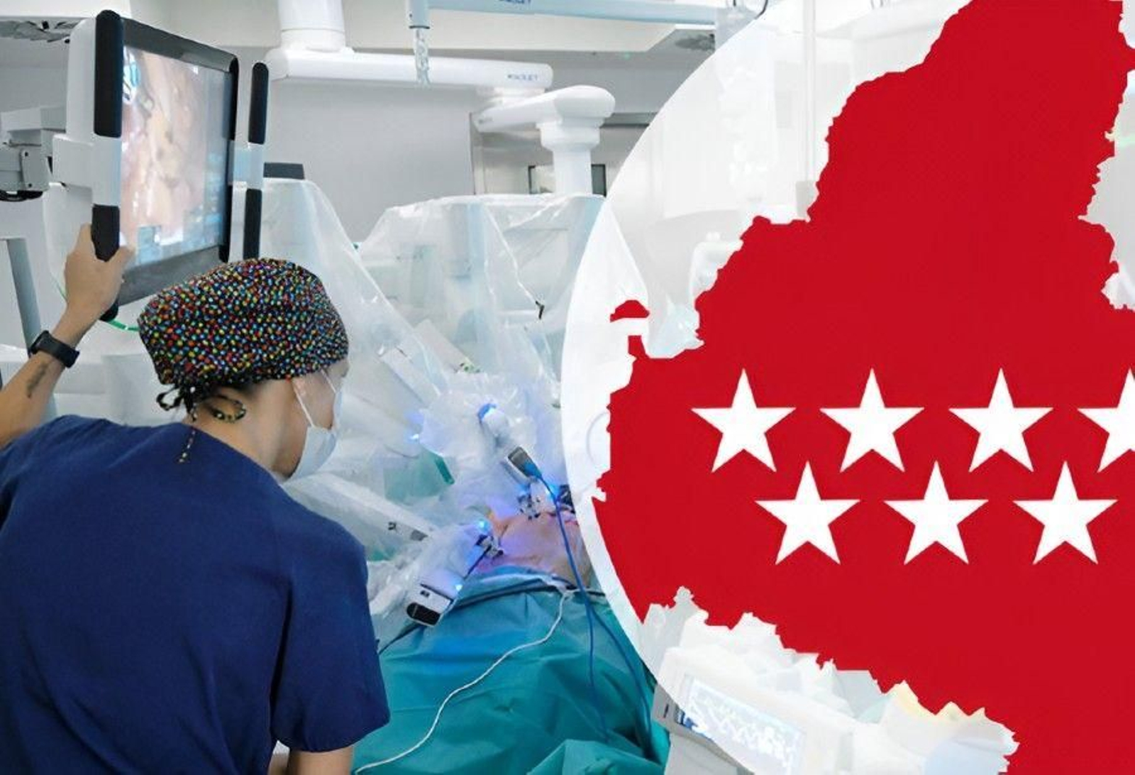 Quirófano de la Comunidad de Madrid.