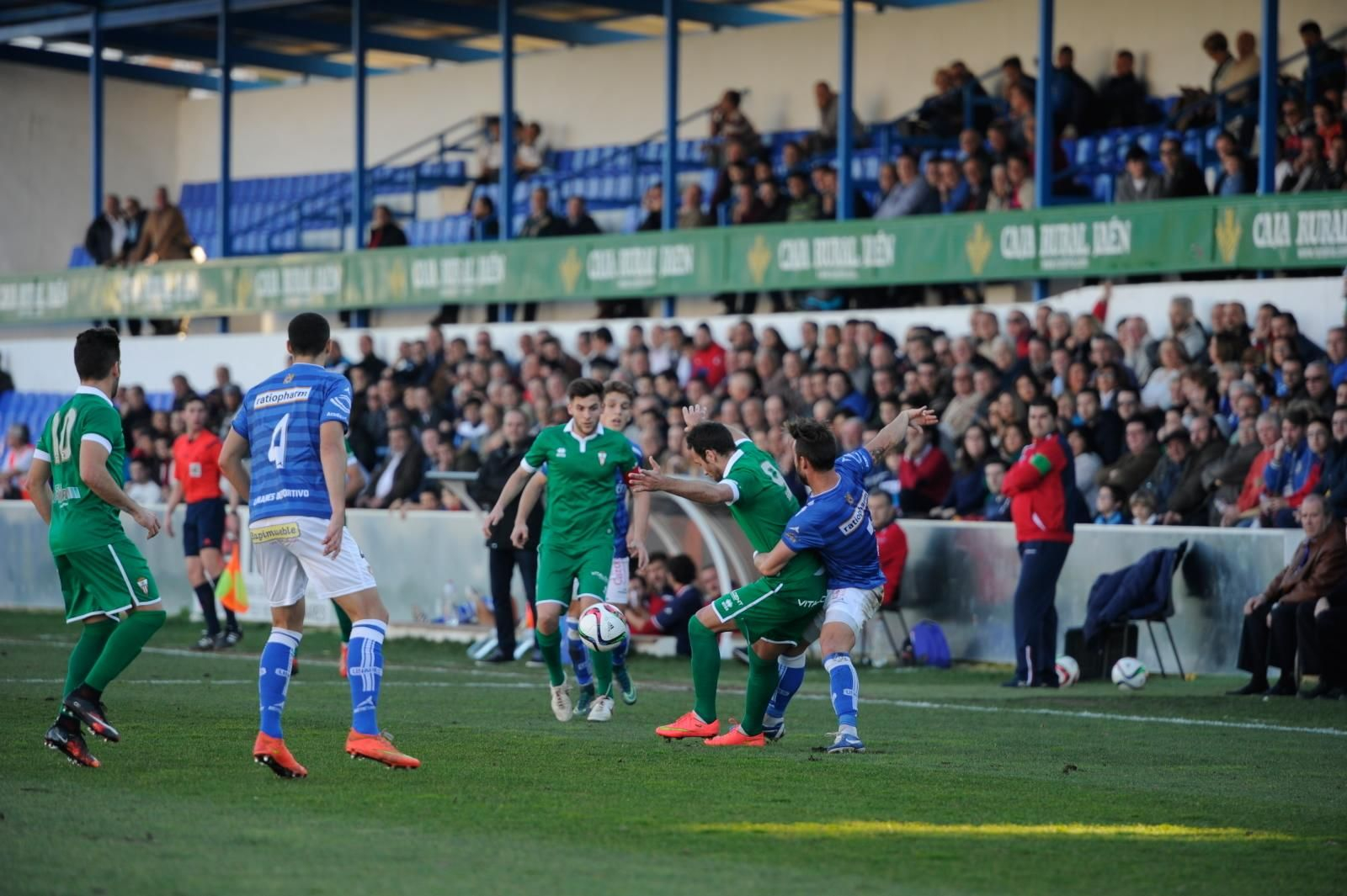 La última visita del Algeciras a Linarejos, en 2016.