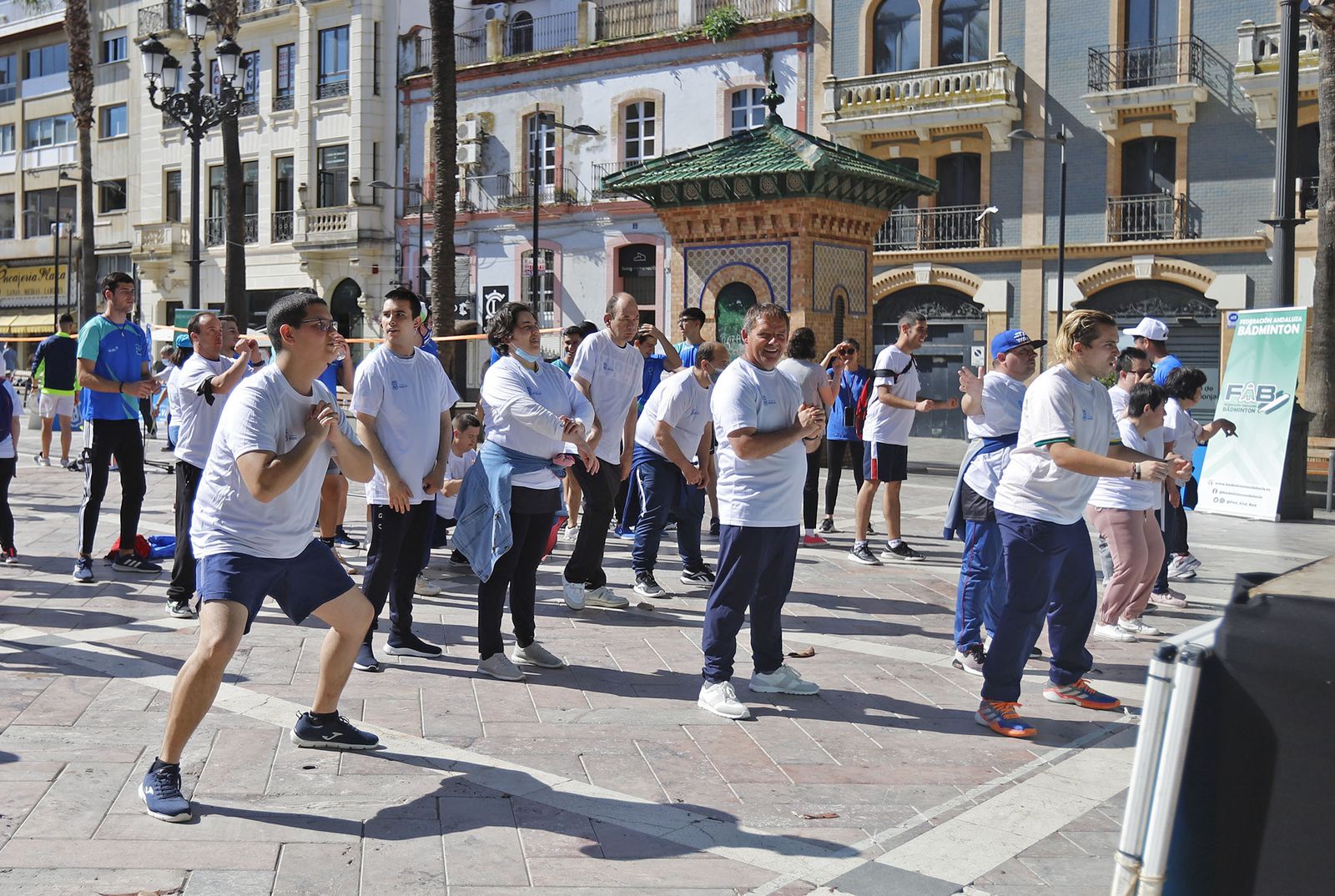 Jornada de bádminton inclusivo de 2022.