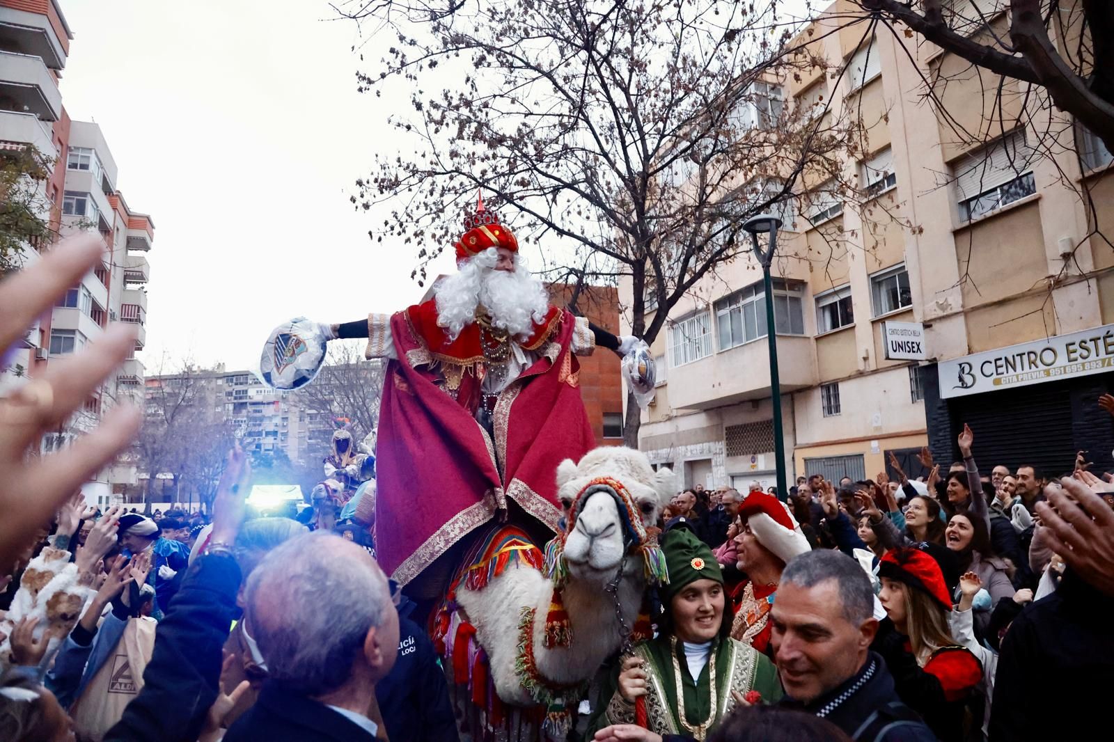 La Cabalgata de Reyes de Cruz de Humilladero, en imágenes