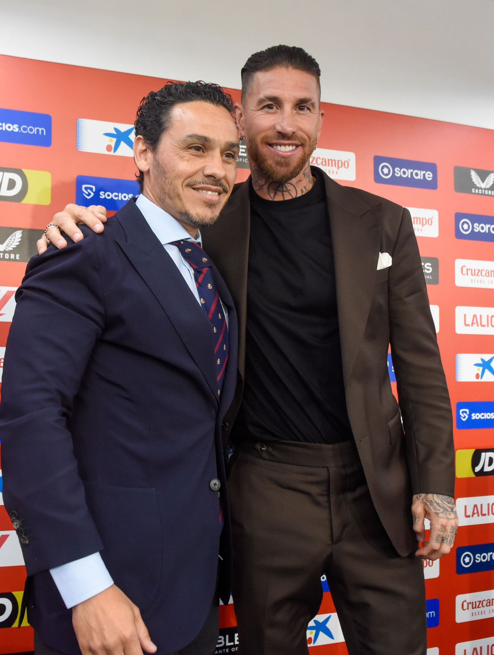 Las imágenes de la despedida de Sergio Ramos del Sevilla