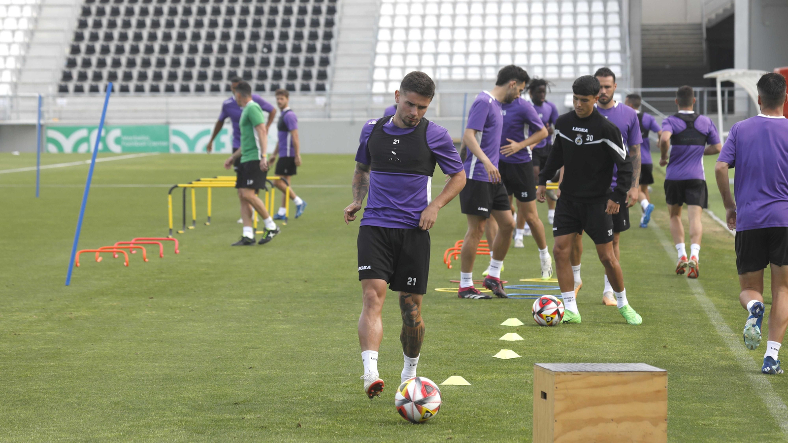 Las fotos del entrenamiento de la Balona