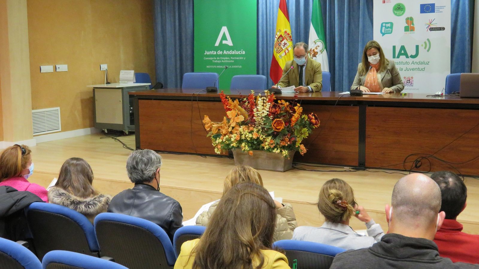 Un momento de la presentación de las jornadas. Un momento de la presentación de las jornadas.