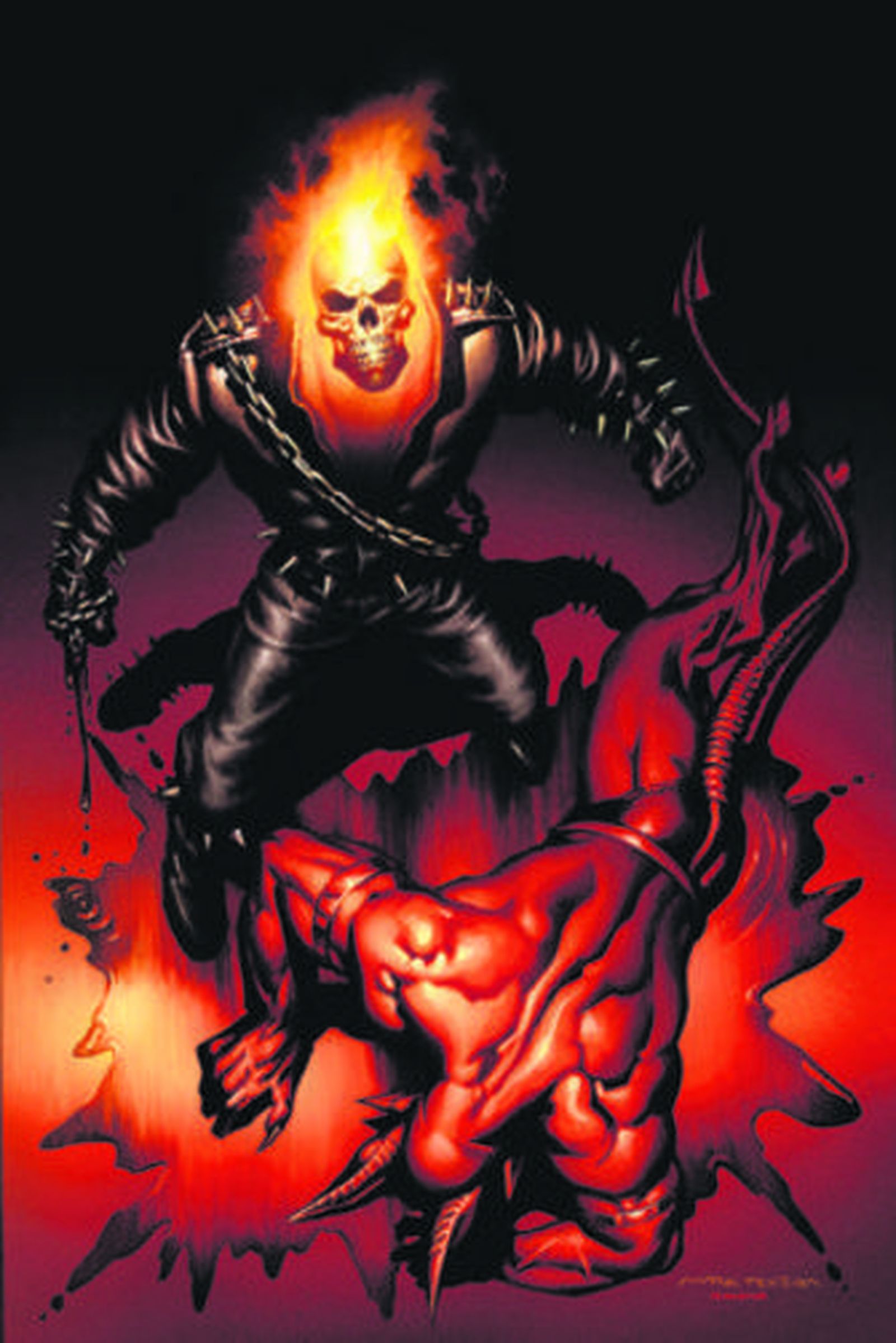 El motorista fantasma