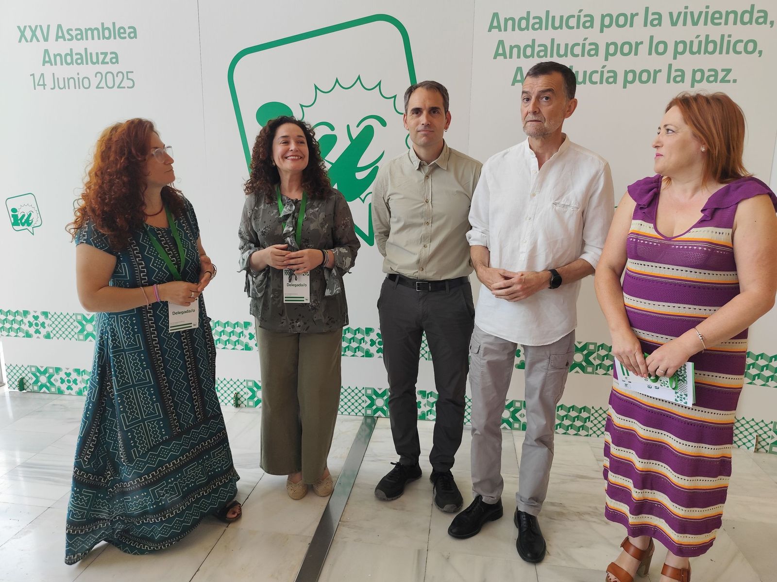 Representantes de IU Granada.