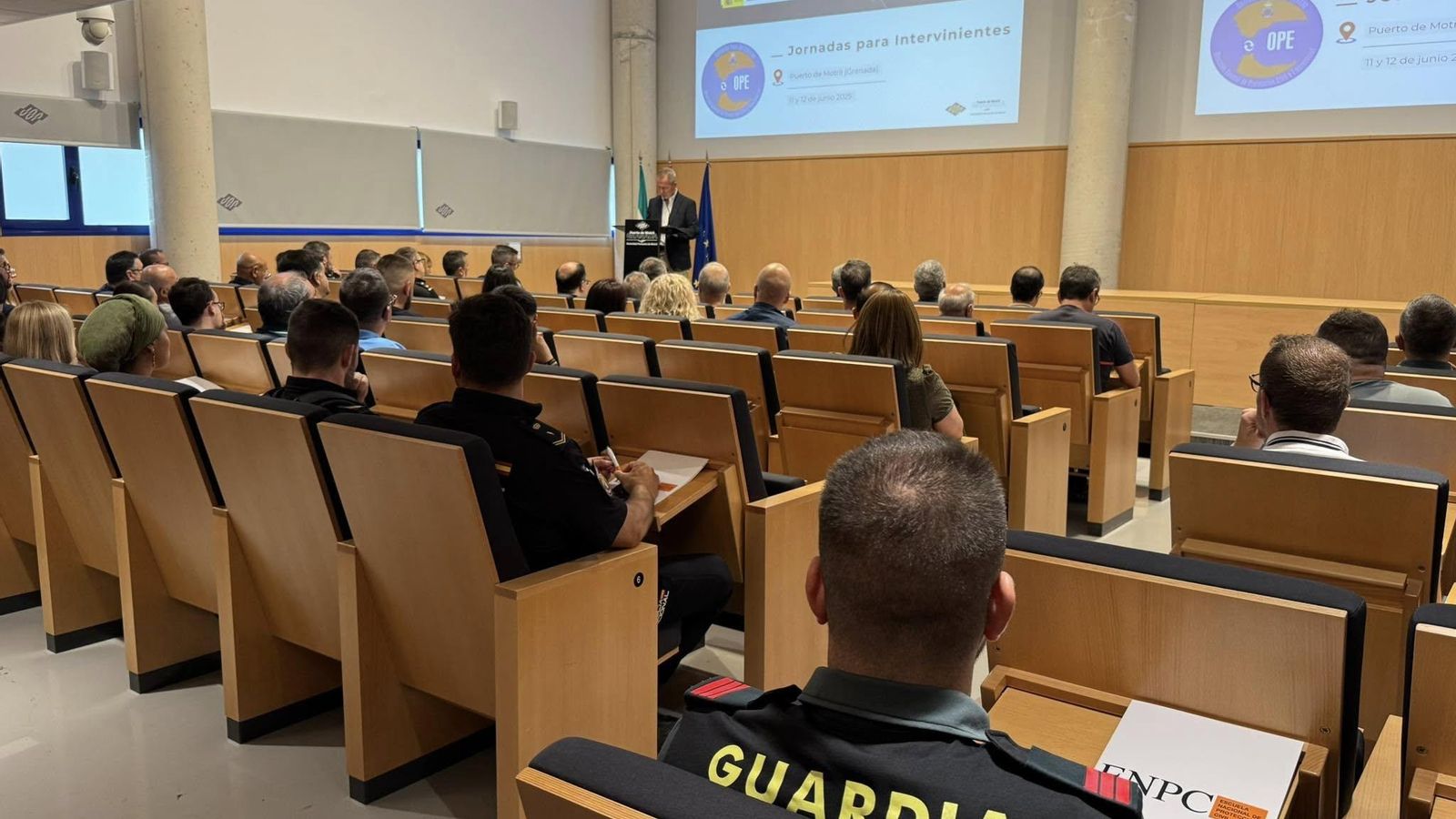 Un momento de la charla