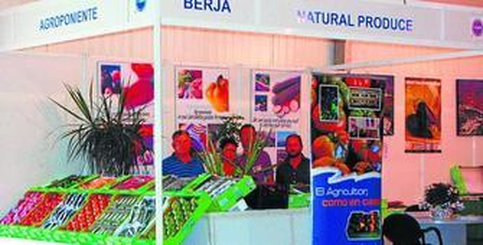 Stand de Agroponiente en Expo Berja.