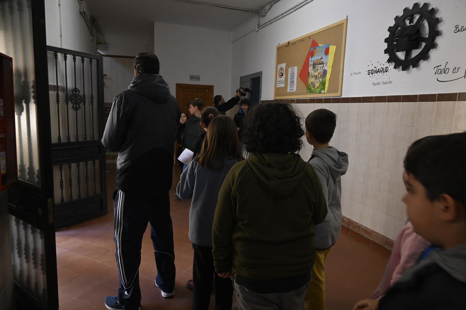 Imágenes del simulacro de incendio en el Funcadia