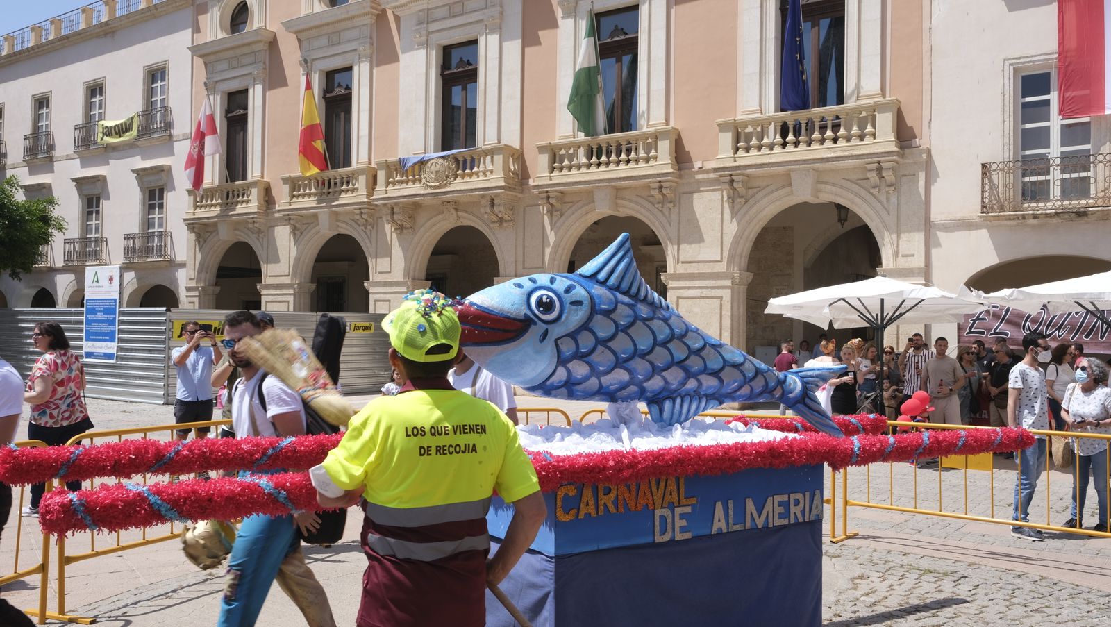 Imágenes del Entierro de la Sardina. Carnaval de Almería.