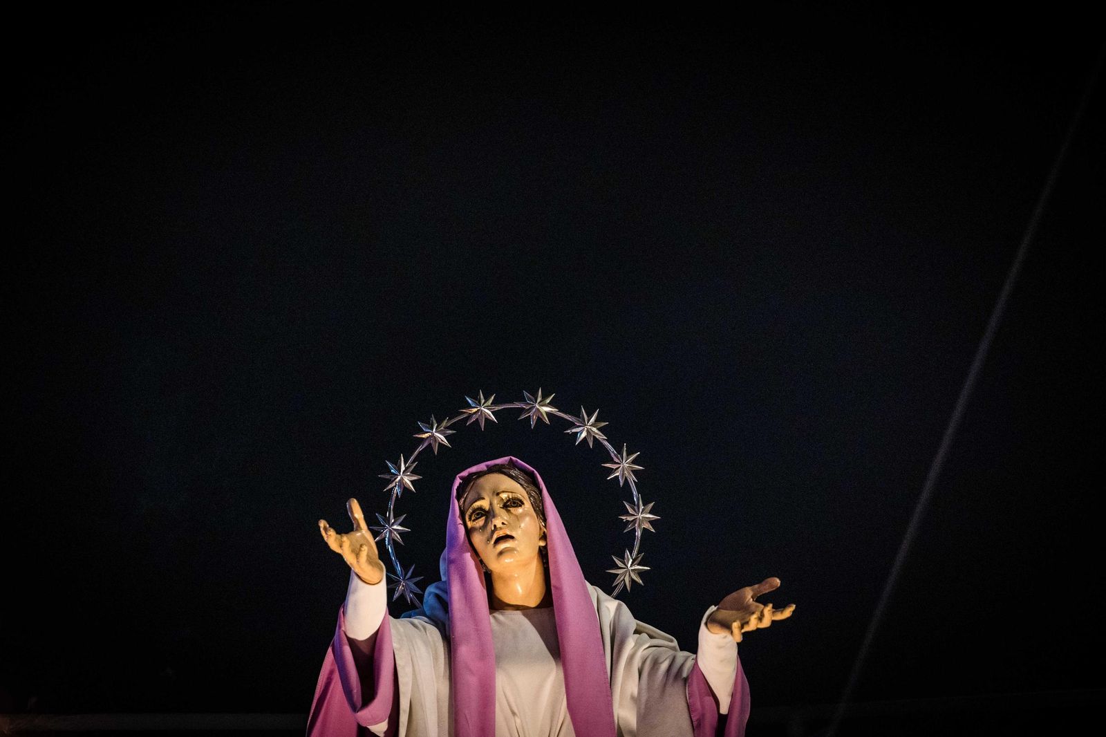 Las imágenes de la hermandad del Rosario en la Semana Santa de San Fernando 2025