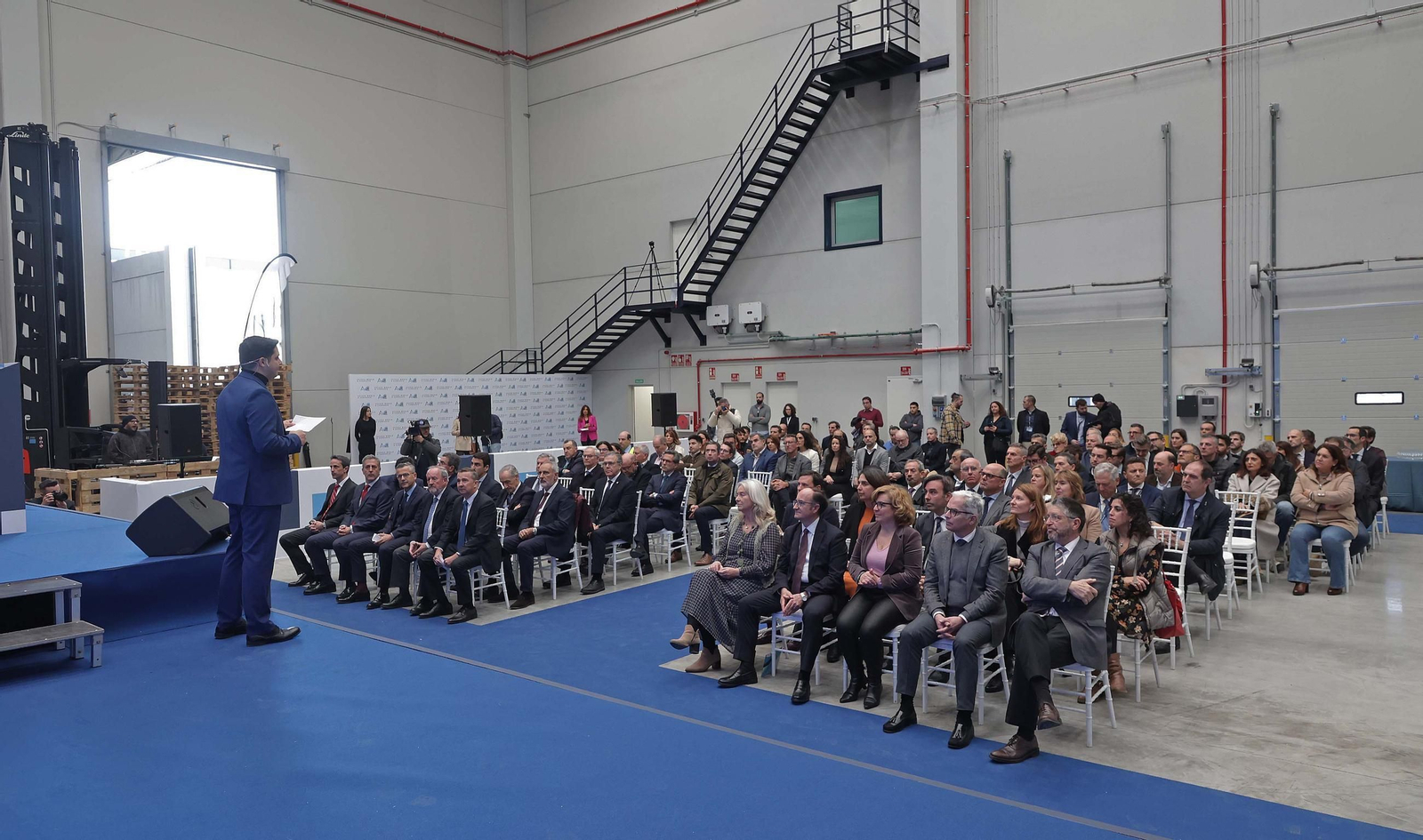 Fotos de la inauguración de Access World Carrasco en el puerto de Algeciras