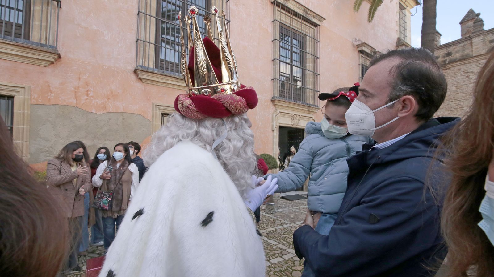 Coronación de los Reyes Magos de Jerez en el Alcázar