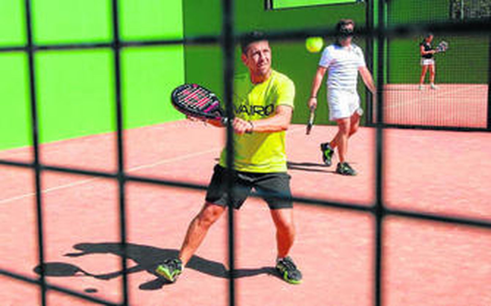 Francis Garrido y Marcelo Potolicchio, integrantes del equipo Estudillo Riladent Gestisur.