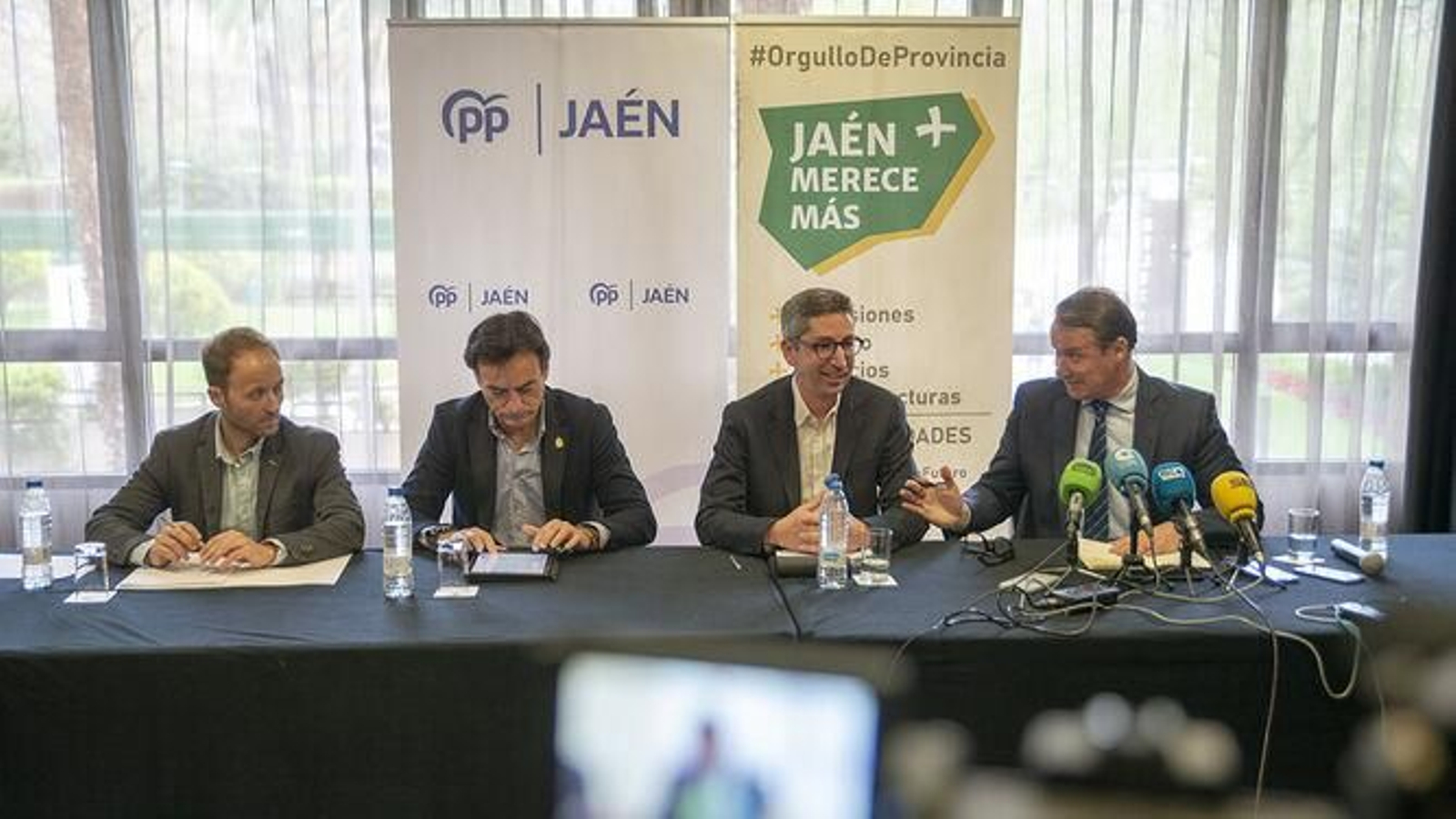 Erik Domínguez, Agustín González, Juan Manuel Camacho y Manuel Carlos Vallejo.