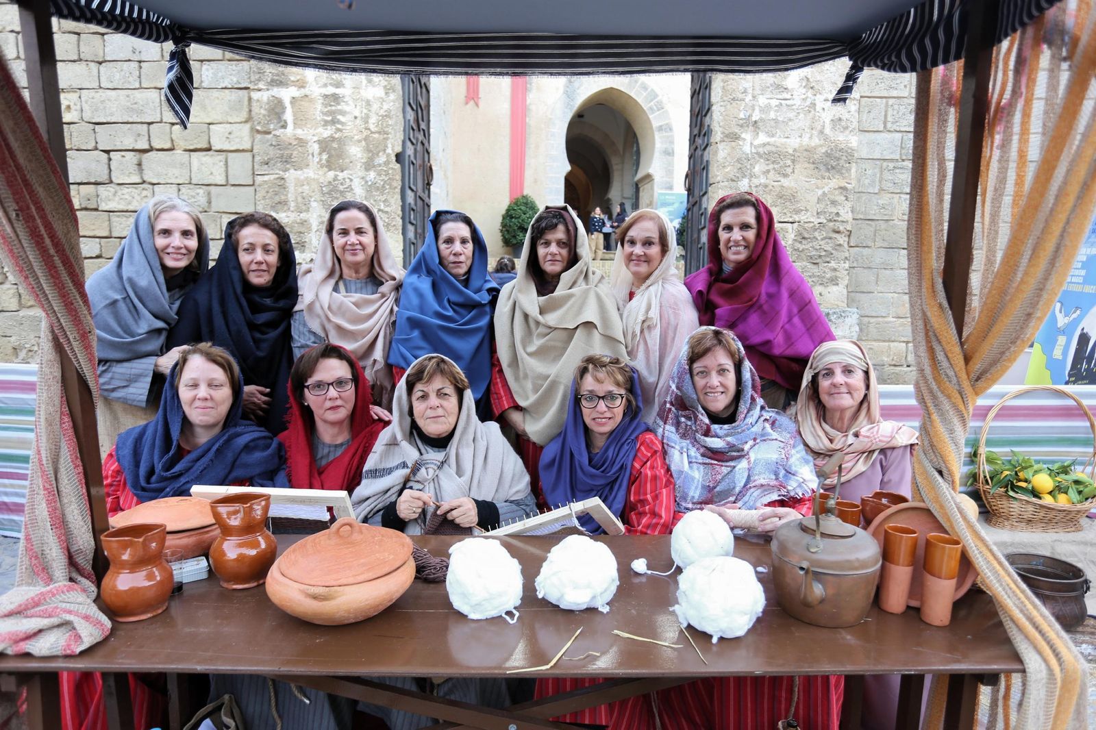 Las voluntarias de la asociación Menipatch.